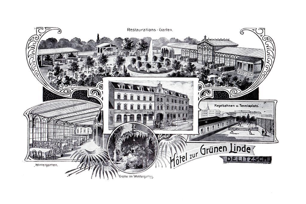 Hotel-Pension Gruene Linde Делич Экстерьер фото
