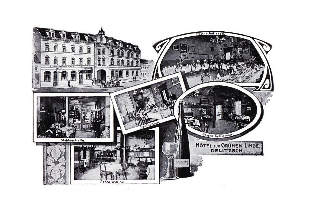 Hotel-Pension Gruene Linde Делич Экстерьер фото